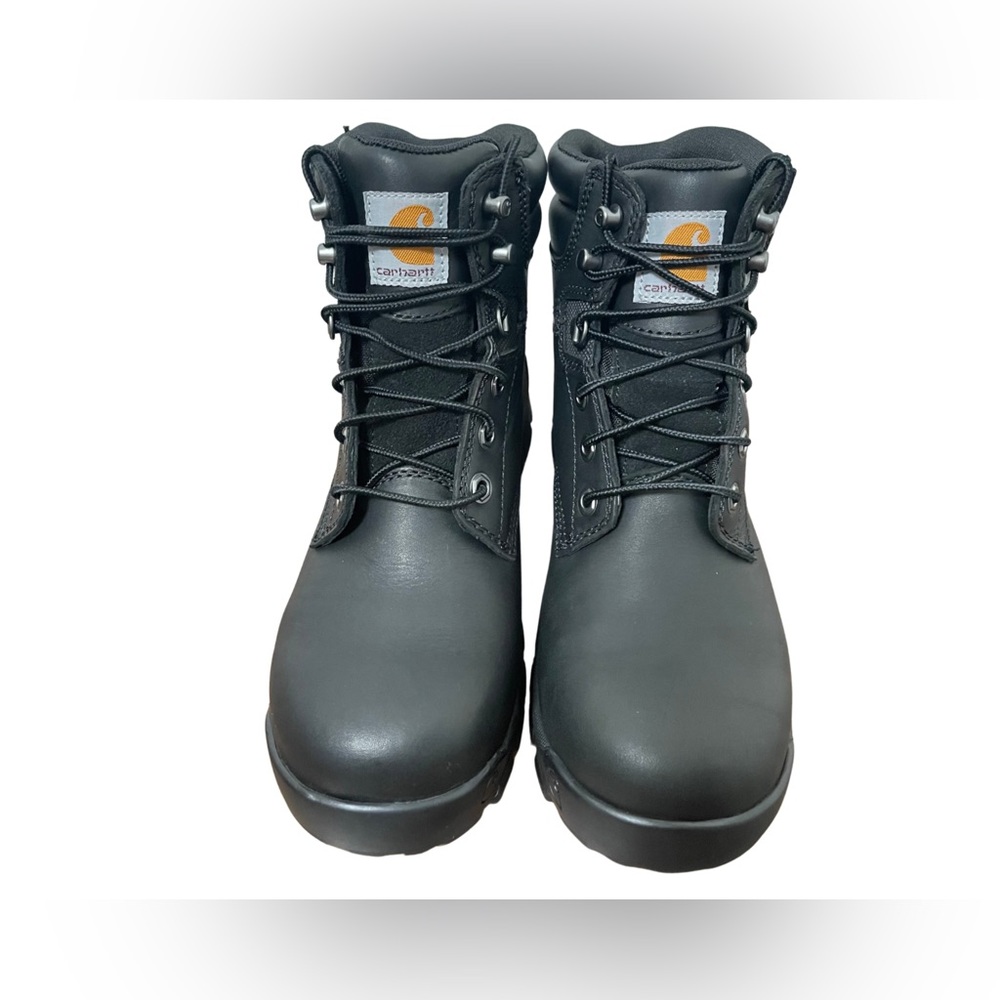 NWOB Carhartt Black Rugged Flex 6 Work Women Boots Size 8